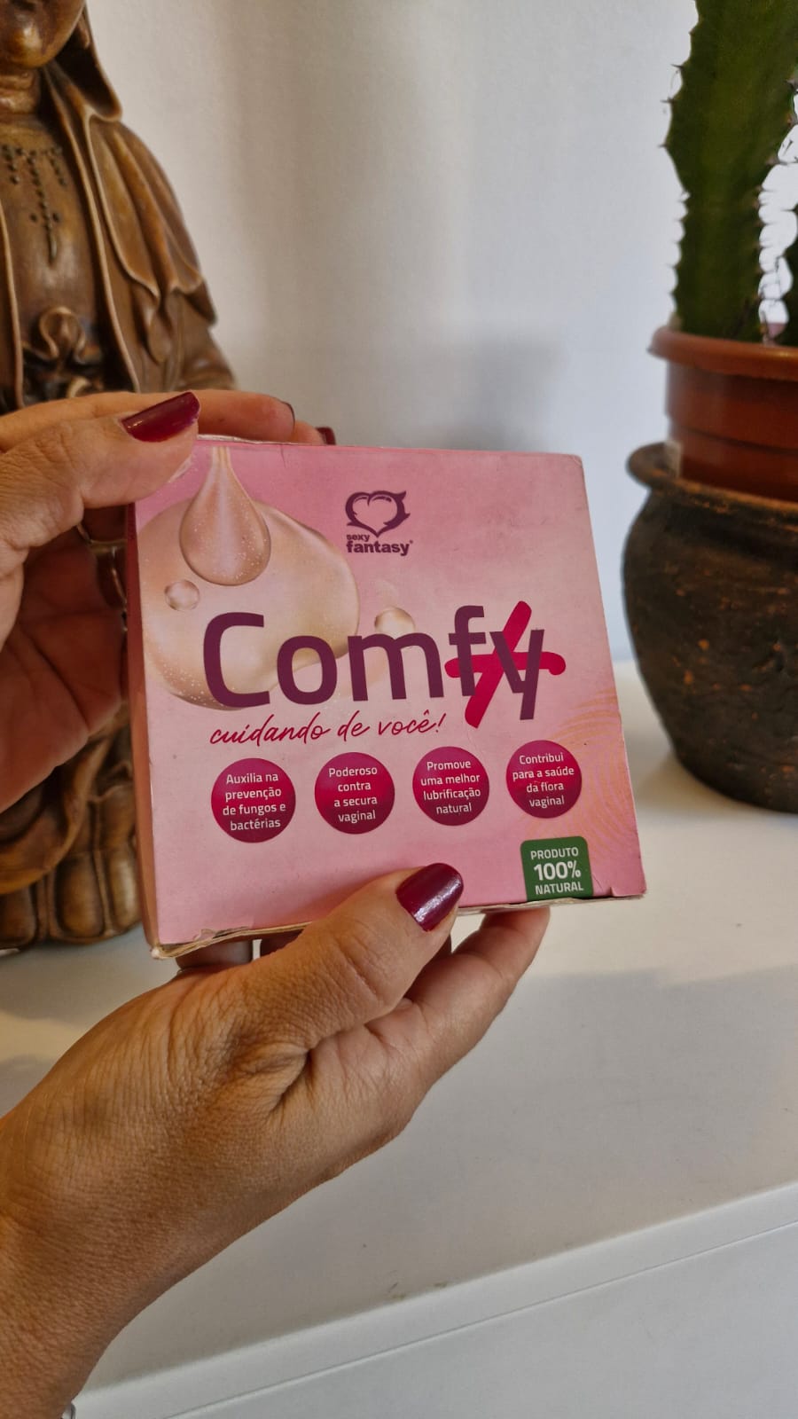 Comfy+ Óvulos Vaginais De Óleo De Coco 35G Sexy Fantasy