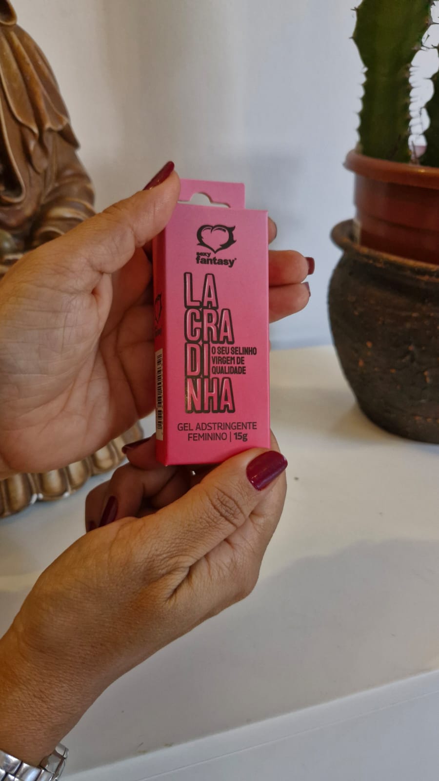 Lacradinha Adstringente Gel 15G Sexy Fantasy