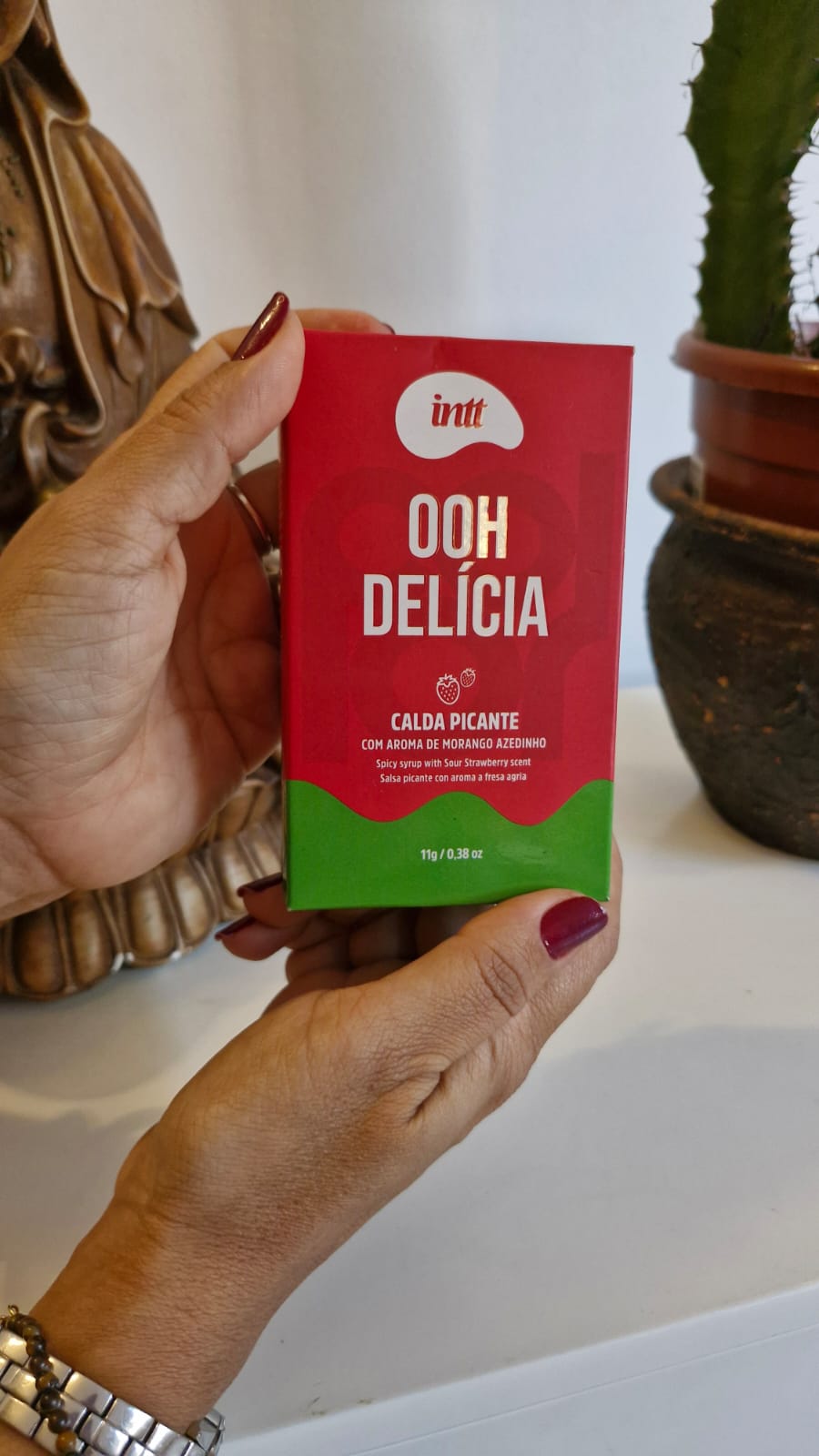 Gel Comestível Ooh Delicia Com Picancia Intt