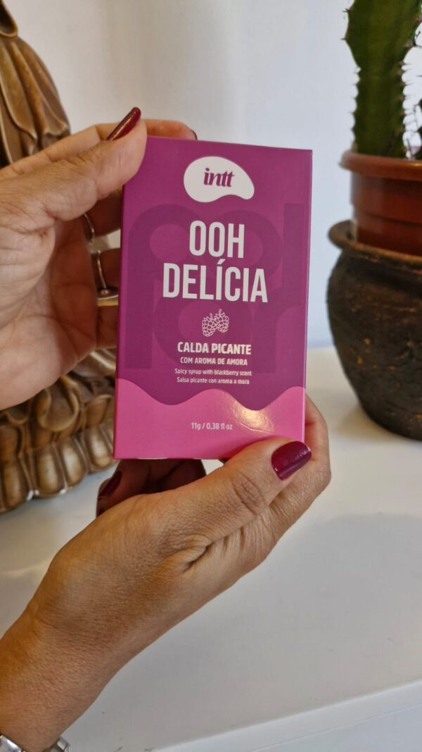 Gel Comestível Ooh Delicia Com Picancia Intt - Imagem 2